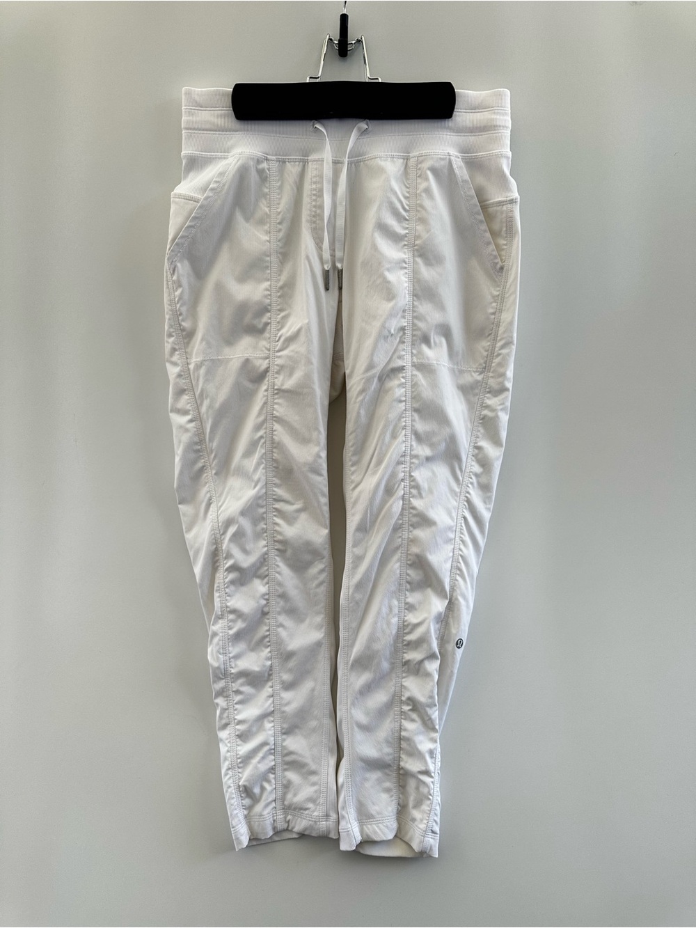 Lululemon Dance Studio Pants White Joggers Size 8